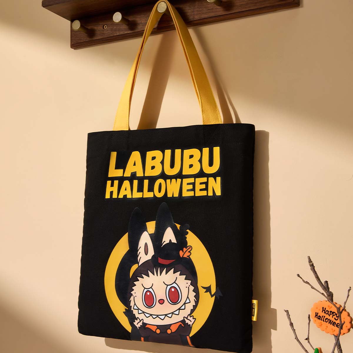 LABUBU Happy Halloween Party Series-LABUBU Canvas Bag | EIG628710 Bag | EIG628710