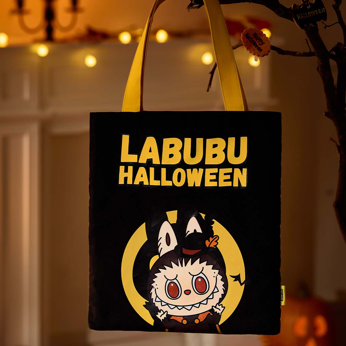 LABUBU Happy Halloween Party Series-LABUBU Canvas Bag | EIG628710 Bag | EIG628710