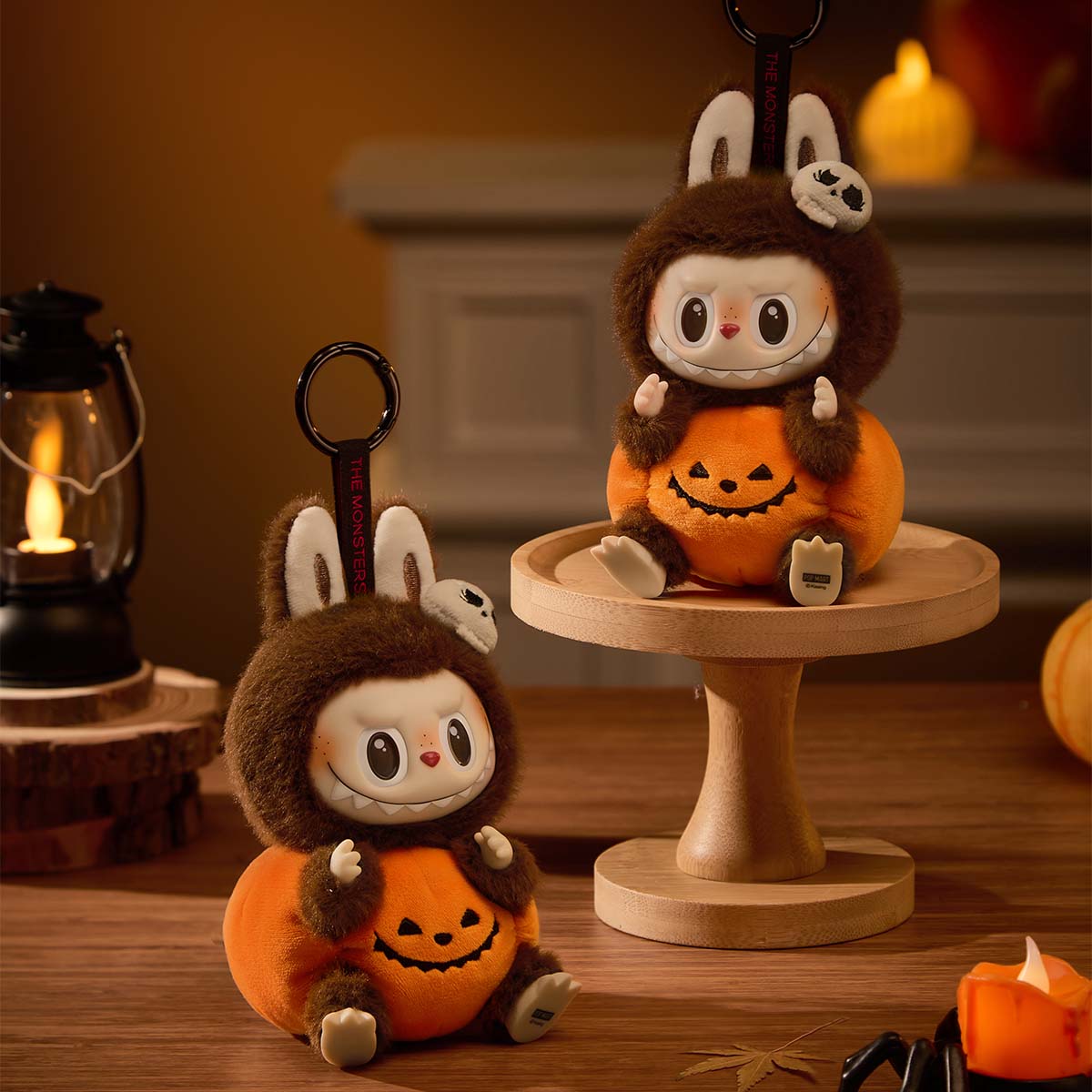 LABUBU Happy Halloween Party Series-Sitting Pumpkin Vinyl Plush Pendant | XMS720865 Pendant | XMS720865