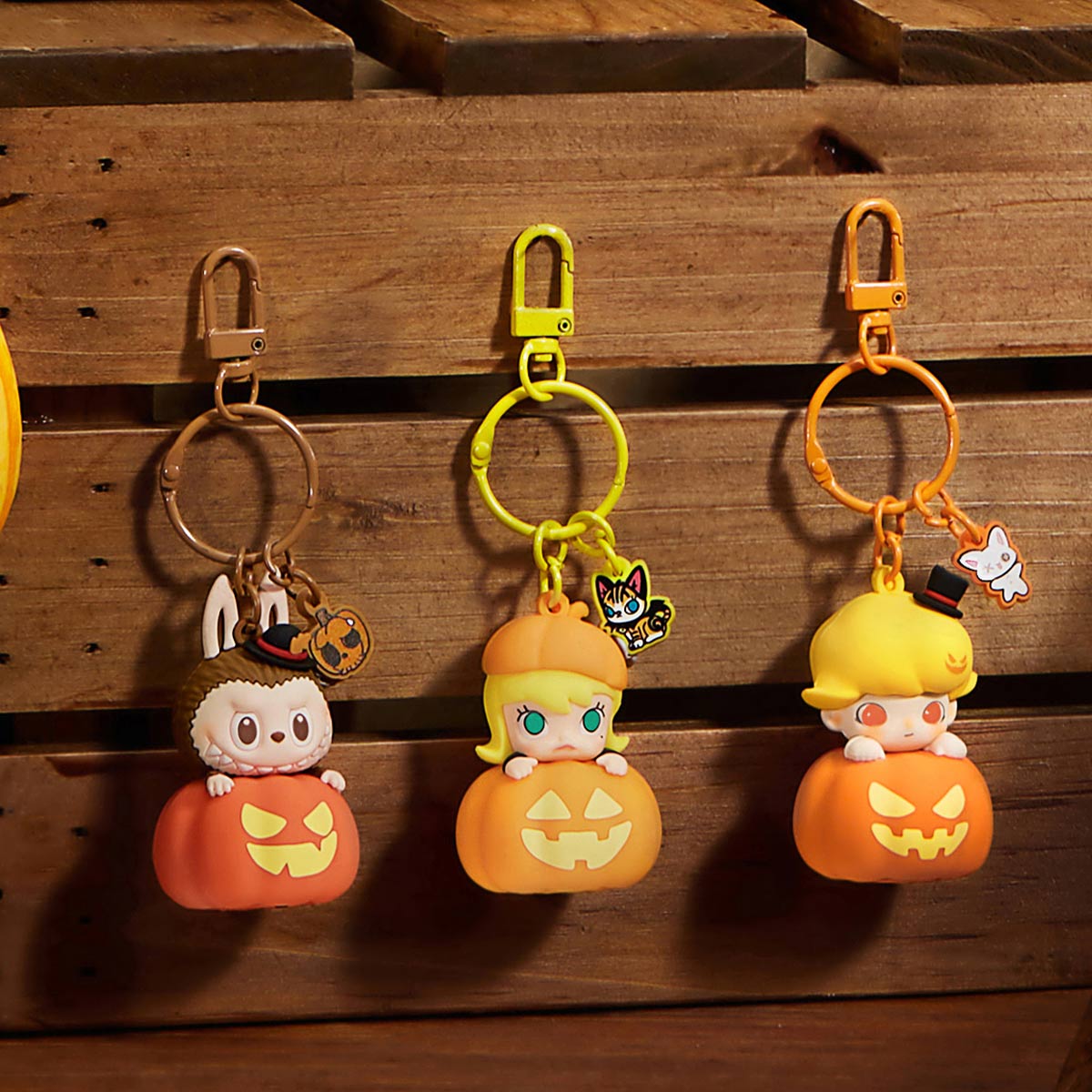 LABUBU Happy Halloween Party Series- LABUBU Luminous Pumpkin Pendant | ZMY381507 Pendant | ZMY381507