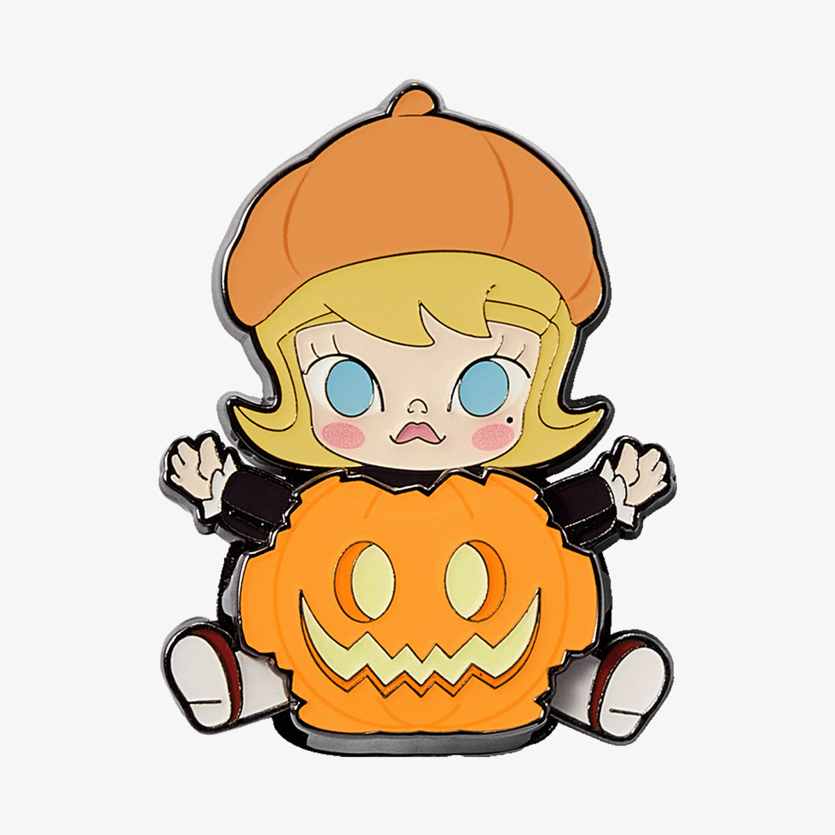 LABUBU Happy Halloween Party Series- LABUBU Pumpkin Fridge Magnet Badge | GOP398451 Fridge Magnet | GOP398451