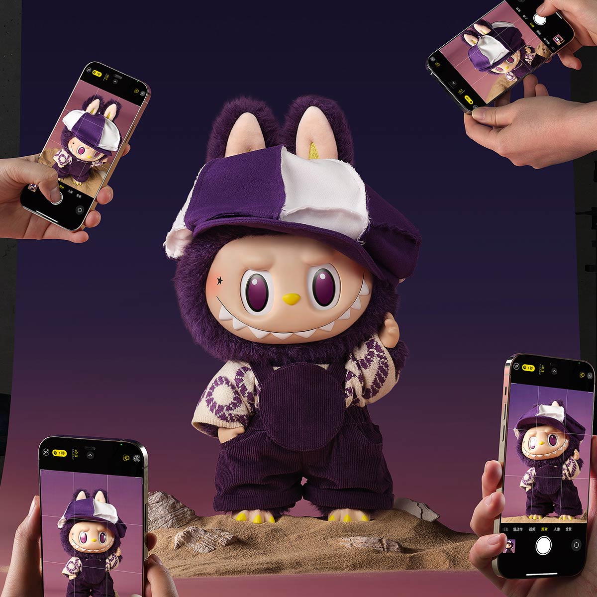 LABUBU × PRONOUNCE-BE FANCY NOW Vinyl Plush Doll | LTJ456108 Doll | LTJ456108
