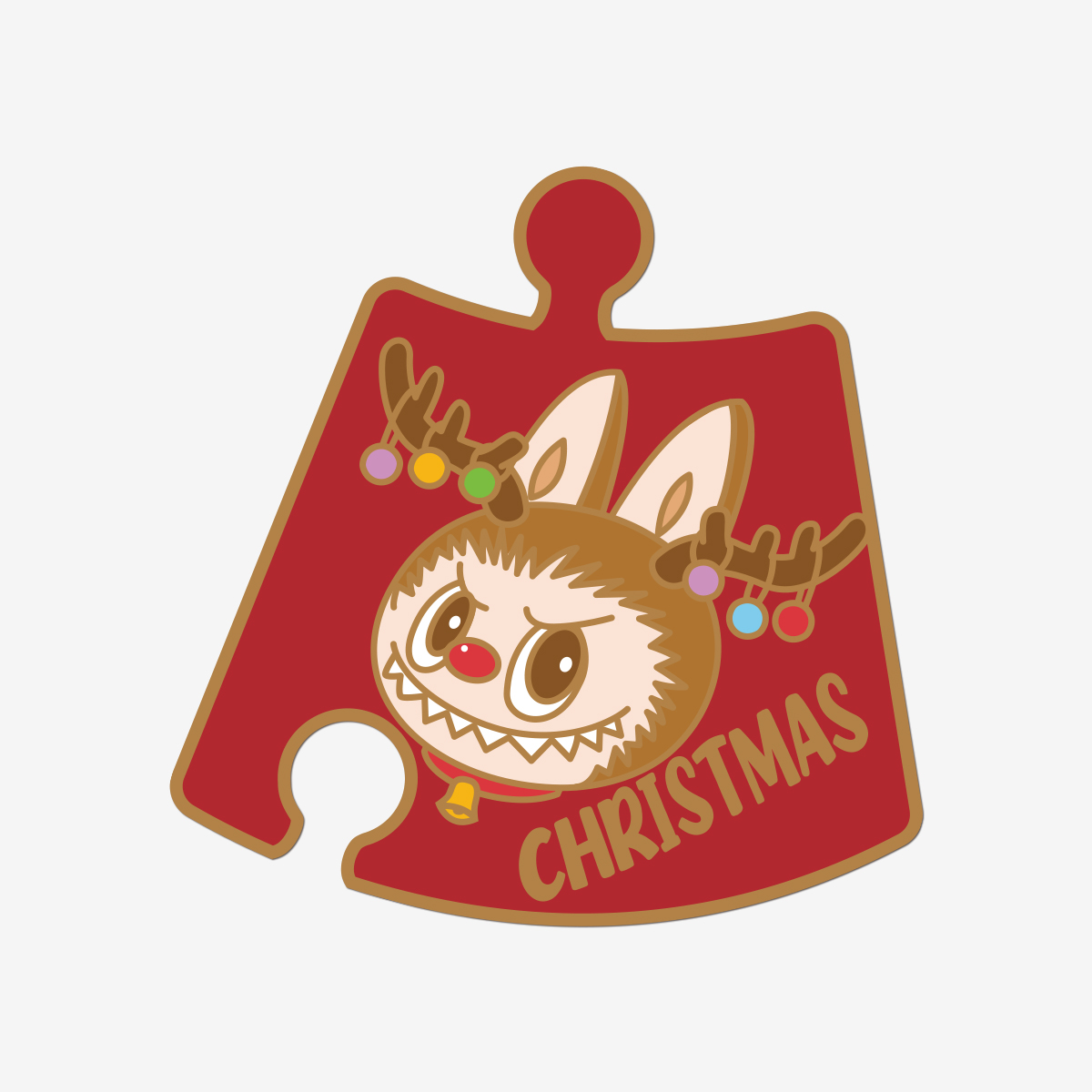 LABUBU Christmas Fridge Magnet 12pcs | JKV605137 Fridge Magnet | JKV605137