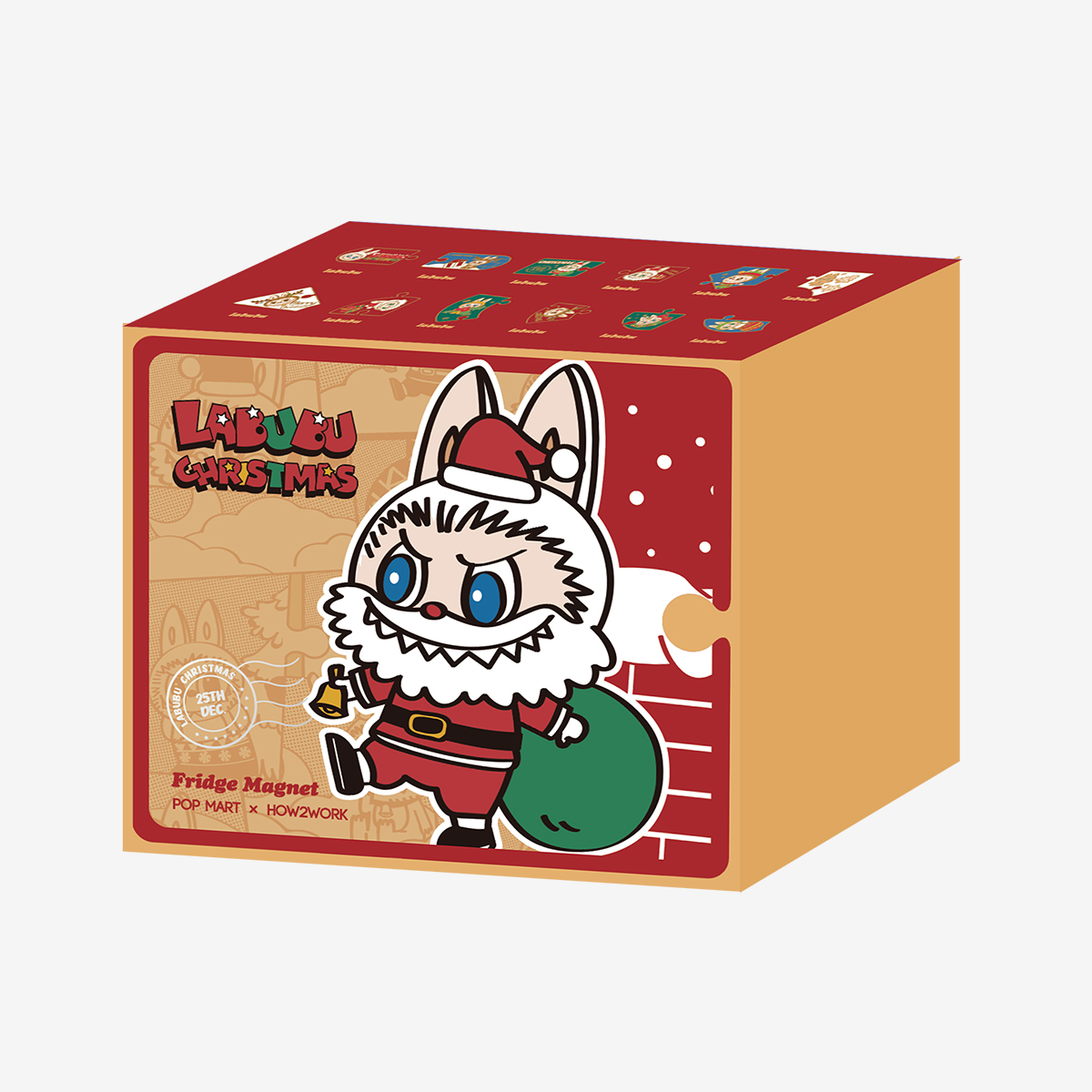 LABUBU Christmas Fridge Magnet 12pcs | JKV605137 Fridge Magnet | JKV605137