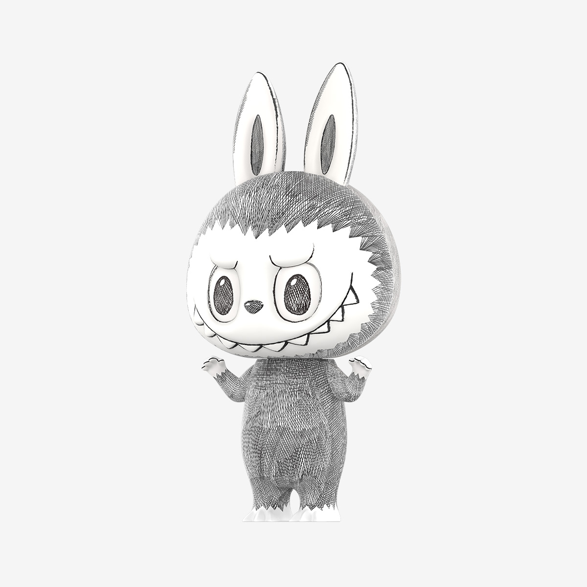 LABUBU MEGA LABUBU 400% Sketch | VXI248730 Mega | VXI248730