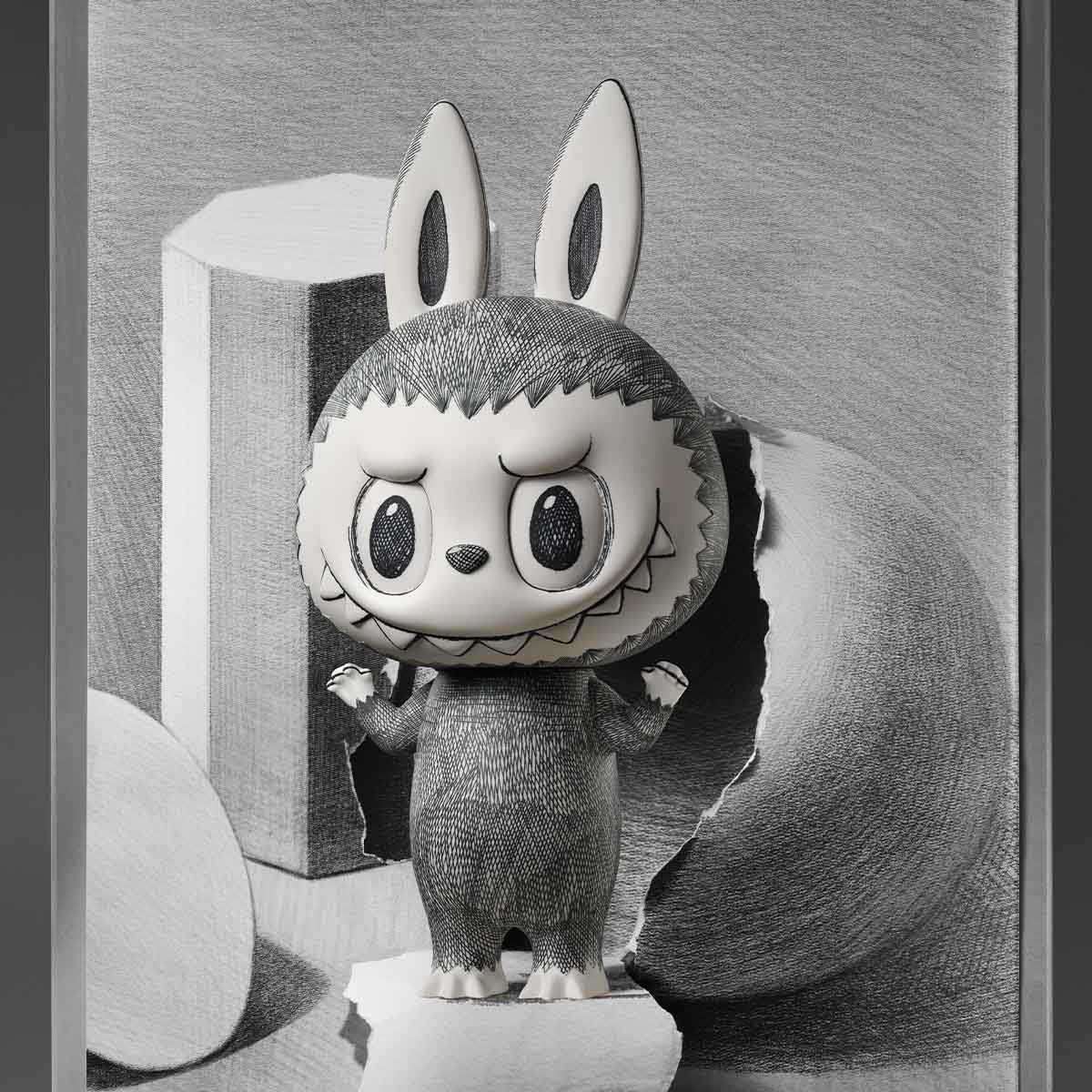 LABUBU MEGA LABUBU 400% Sketch | VXI248730 Mega | VXI248730