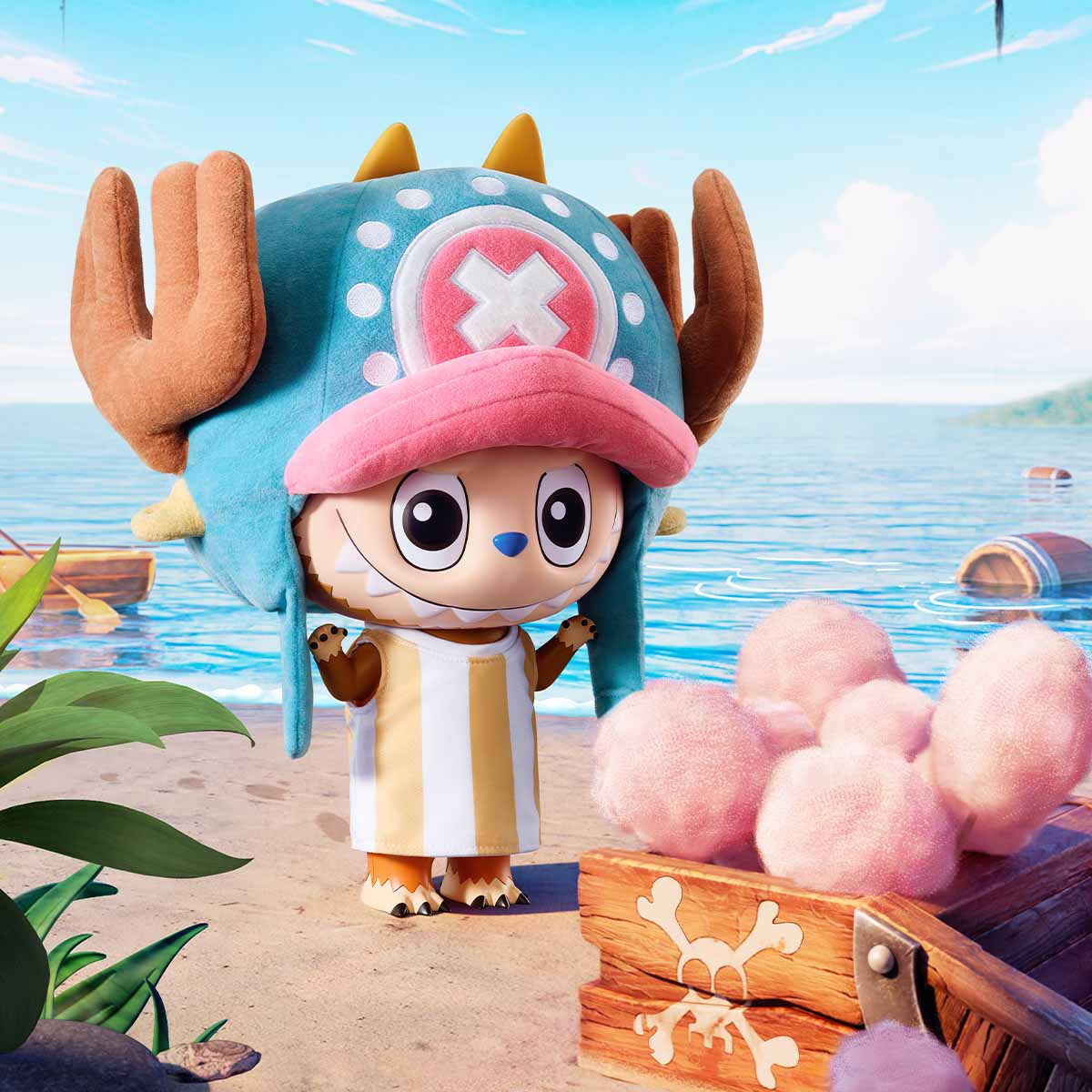 LABUBU MEGA LABUBU 400% TONY TONY CHOPPER | TBW926758 Mega | TBW926758